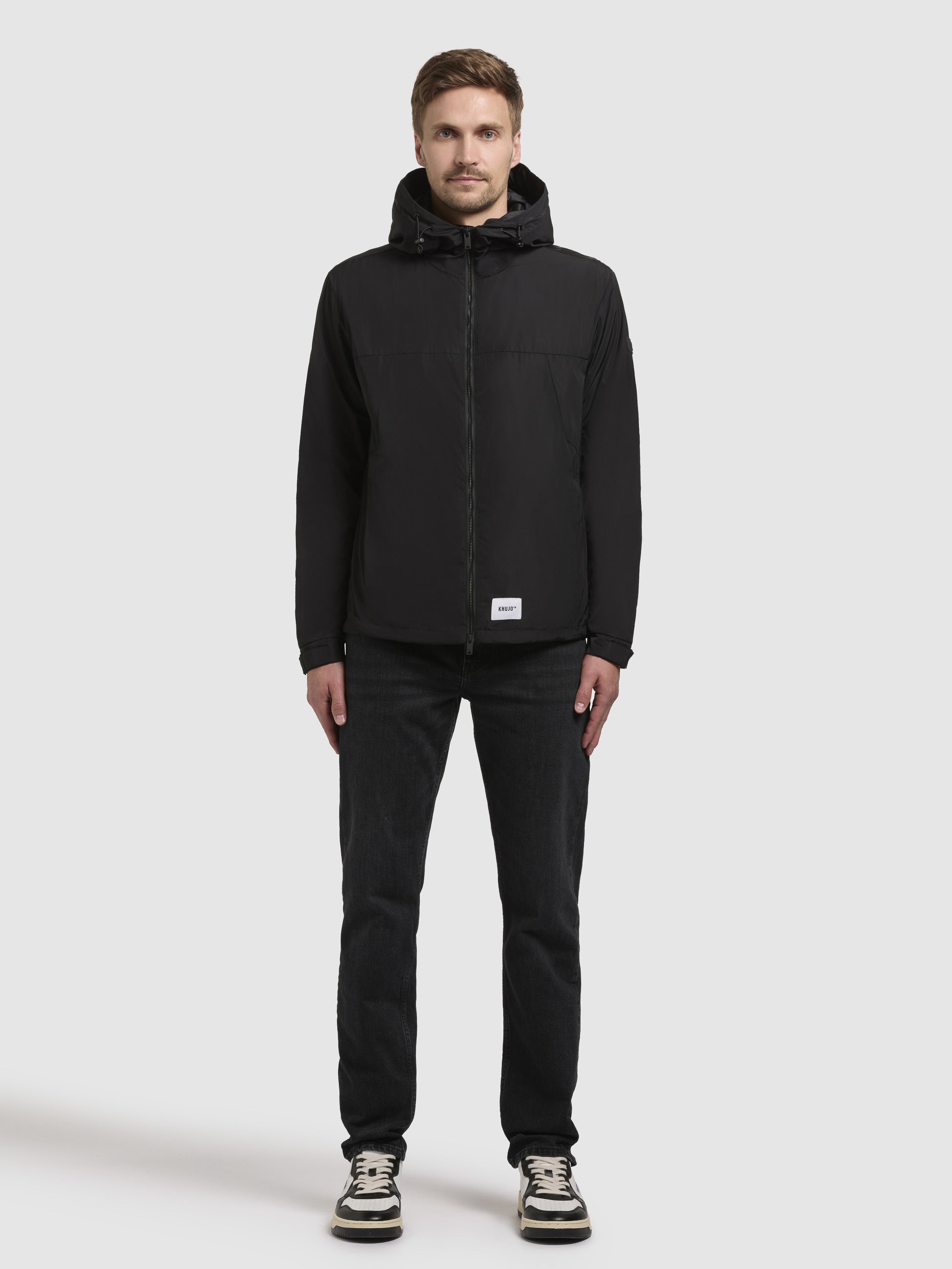 khujo-jacke-taikoo-schwarz-damen-kapuzenjacke-mit-doppelkapuze image 1