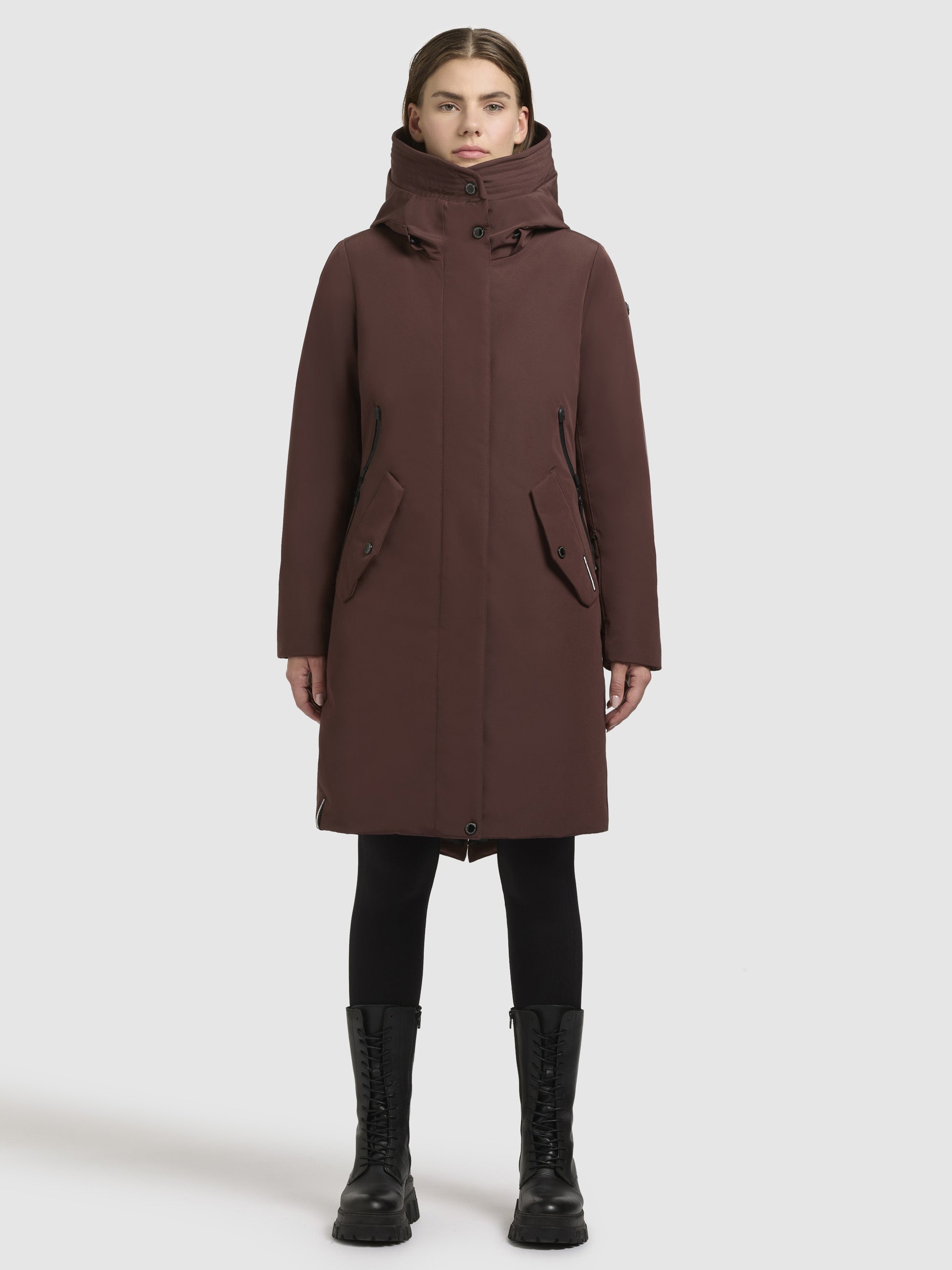 khujo-coat-charlyn5-wine-red-wattierter-wintermantel-mit-kapuze-f-r-damen image 1