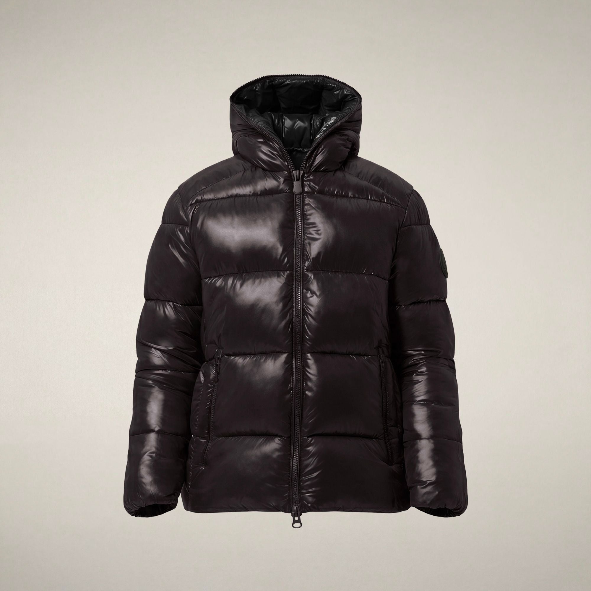 save-the-duck-edgard-pufferjacke-herren-braun-schwarz image 3