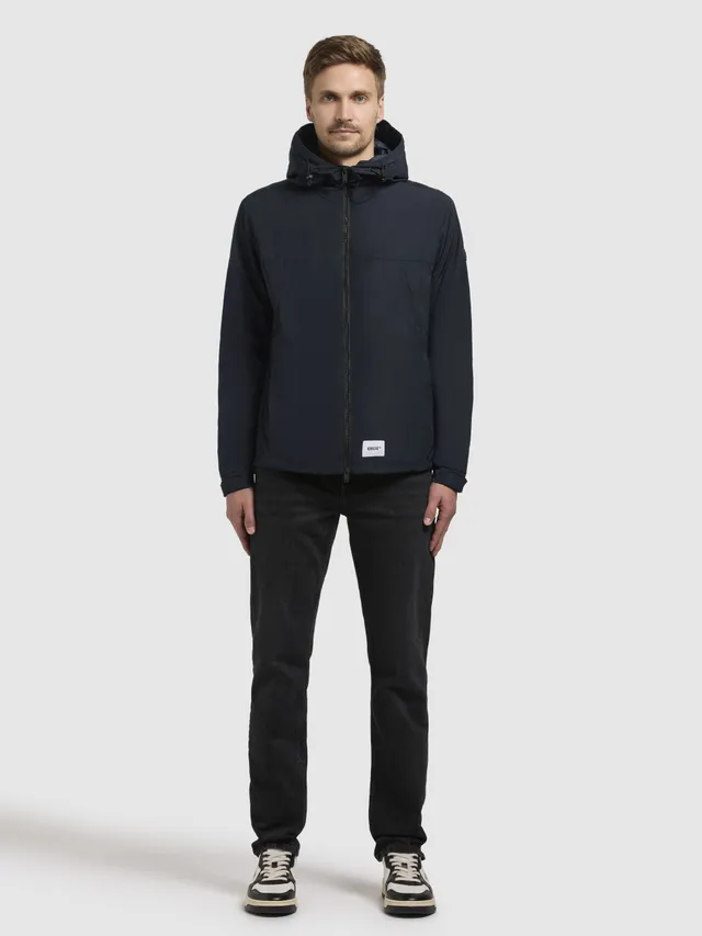 khujo-jacke-taikoo-dunkelblau-kapuzenjacke-mit-doppelter-kapuze-und-zwei-wege-re image 1