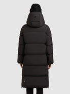 khujo-coat-guda-damen-steppmantel-black-loose-fit image 3