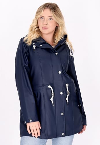 schmuddelwedda-damen-curvy-regenmantel-wetterfester-regenmantel-mit-kapuze-2 image 7