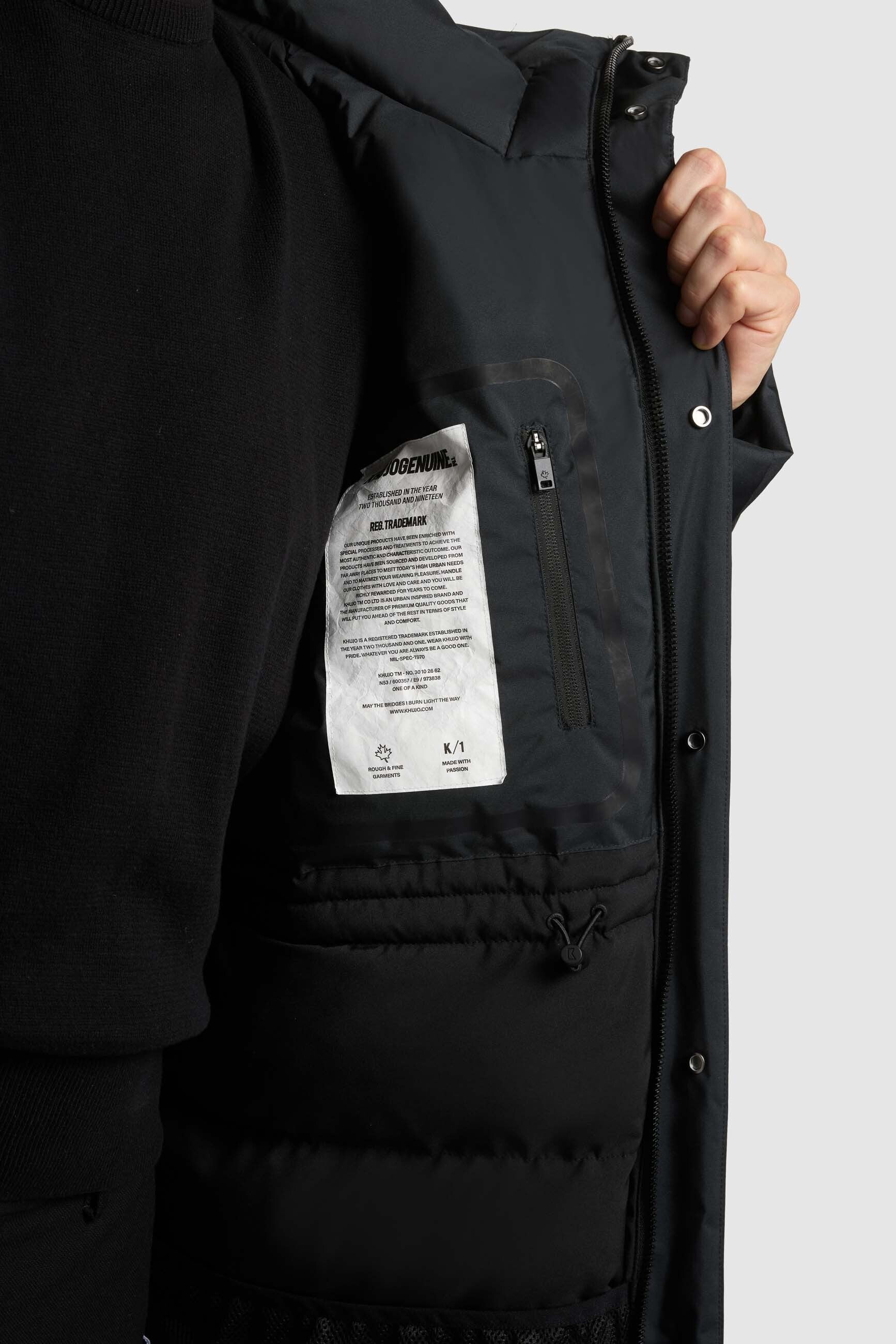 khujo-mantel-kenji-obrage-grey-parka-kurzmantel-loose-fit image 8