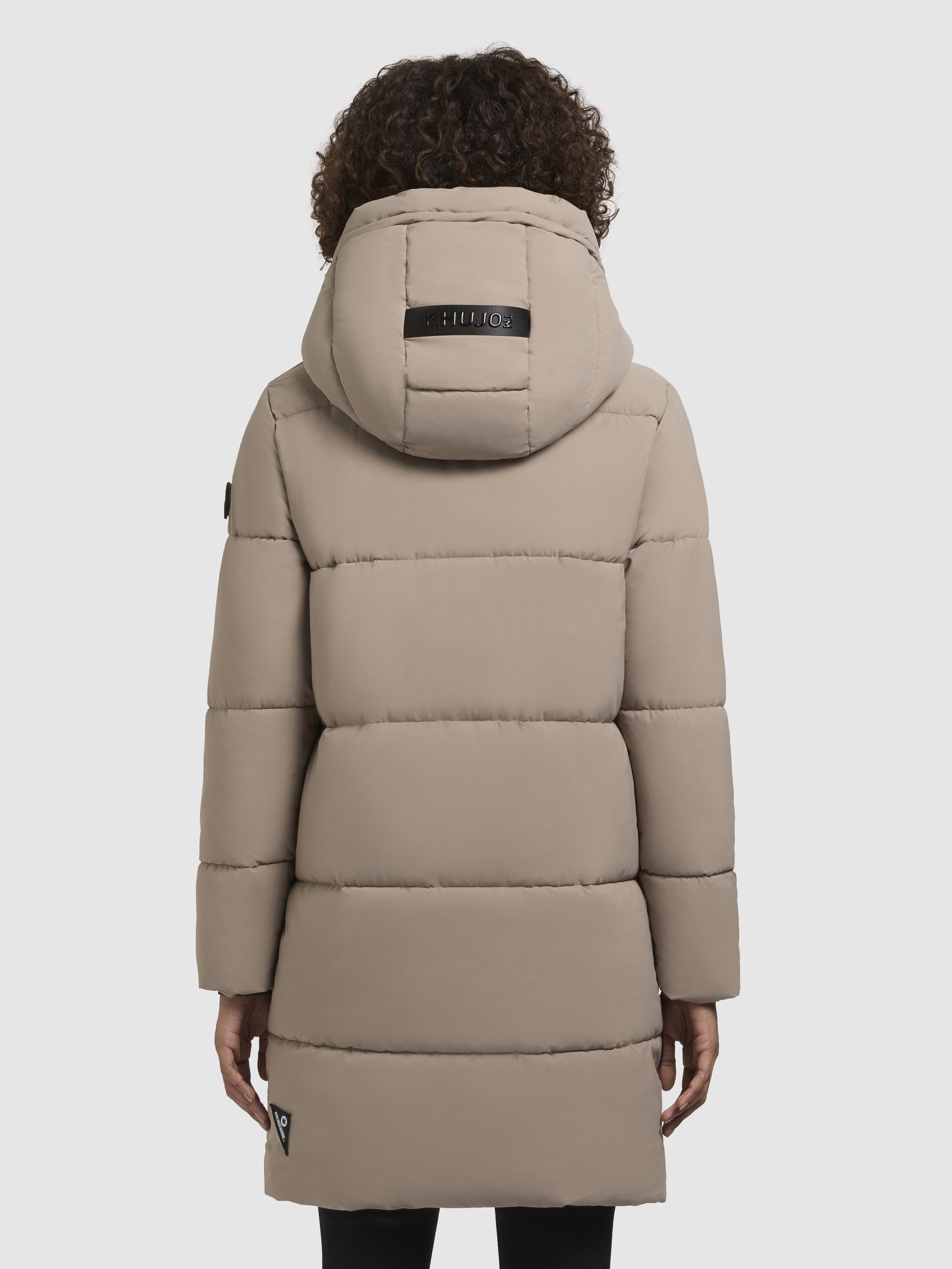 khujo-jacke-haya-matt-graubeige image 3