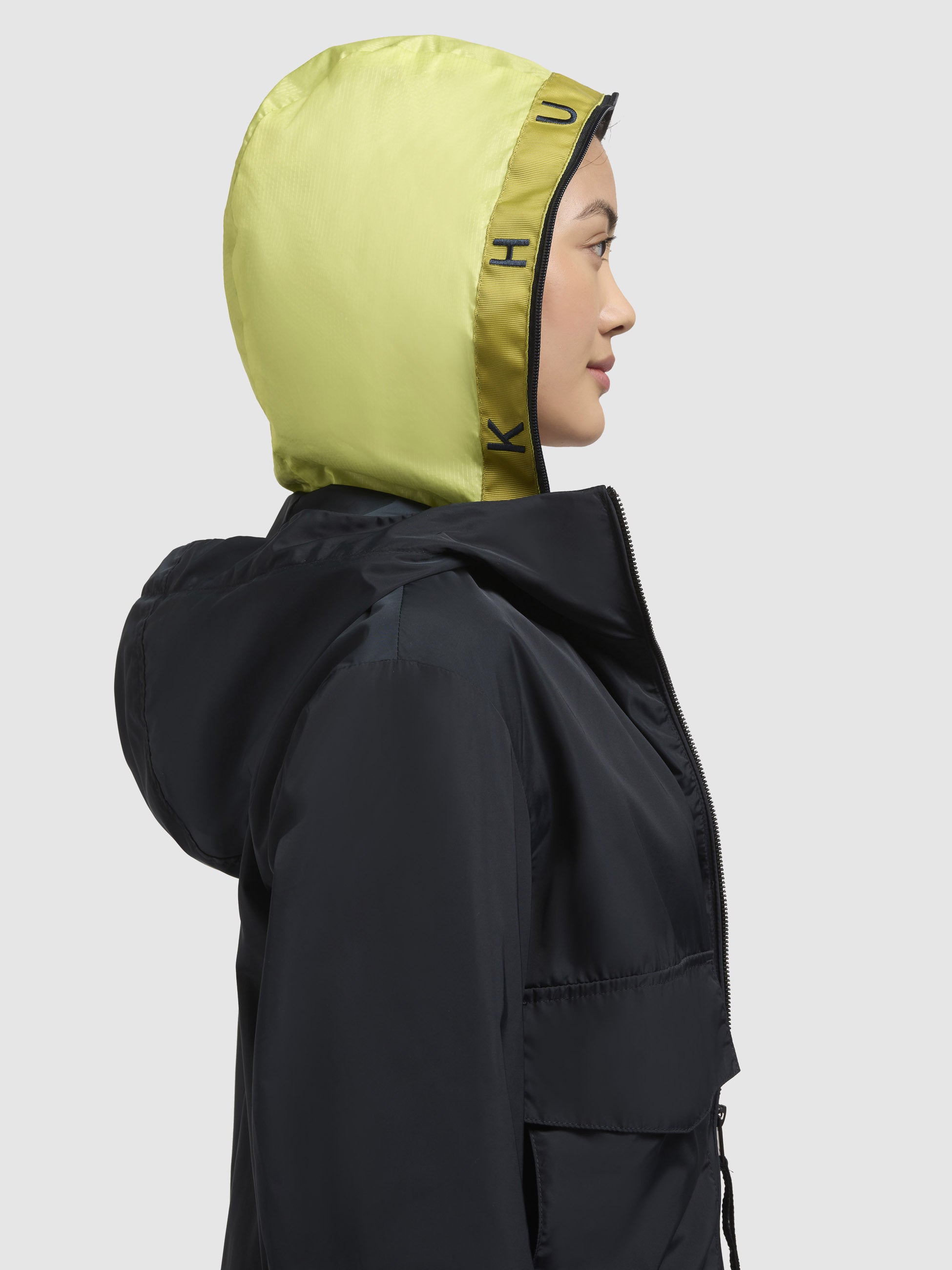 khujo-blousonjacke-anov-damen-bomberjacke-schwarz-doppelte-kapuze image 8
