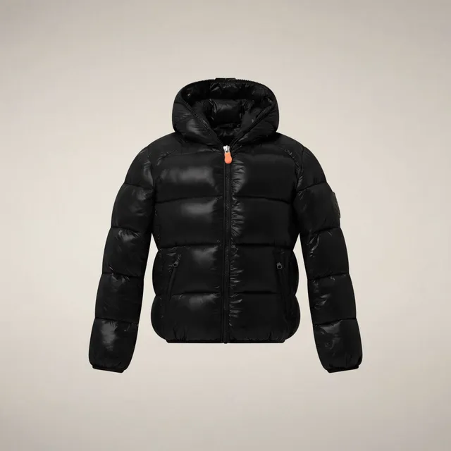 save-the-duck-artie-kinder-steppjacke-jungen-schwarz-lack image 1