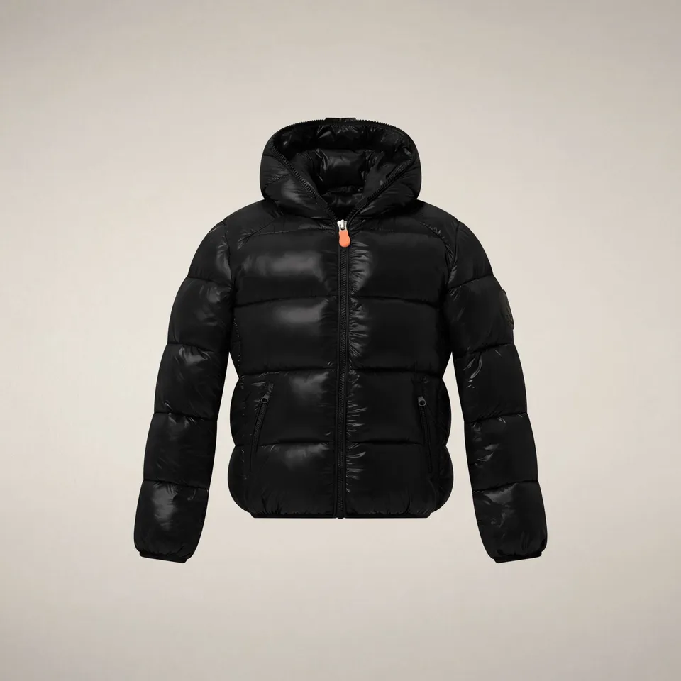 save-the-duck-artie-kinder-steppjacke-jungen-schwarz-lack image 1
