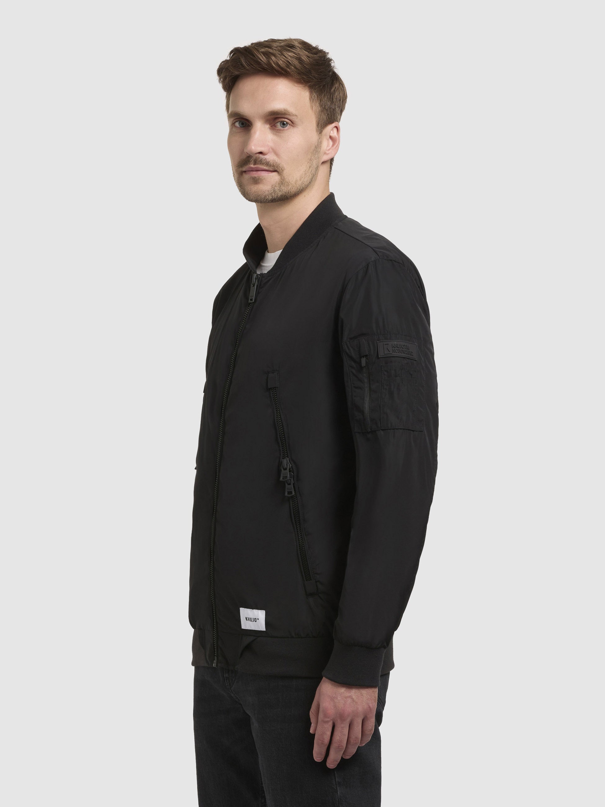 khujo-jacke-listener-schwarz-bomberjacke-blousonjacke-h-ftlang image 5