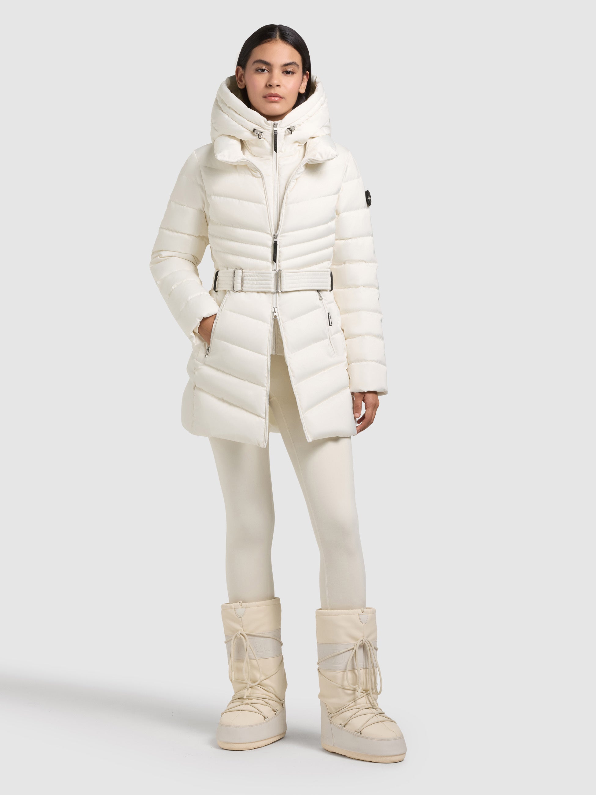khujo-jacke-kina-luna-white-damen-steppjacke image 1