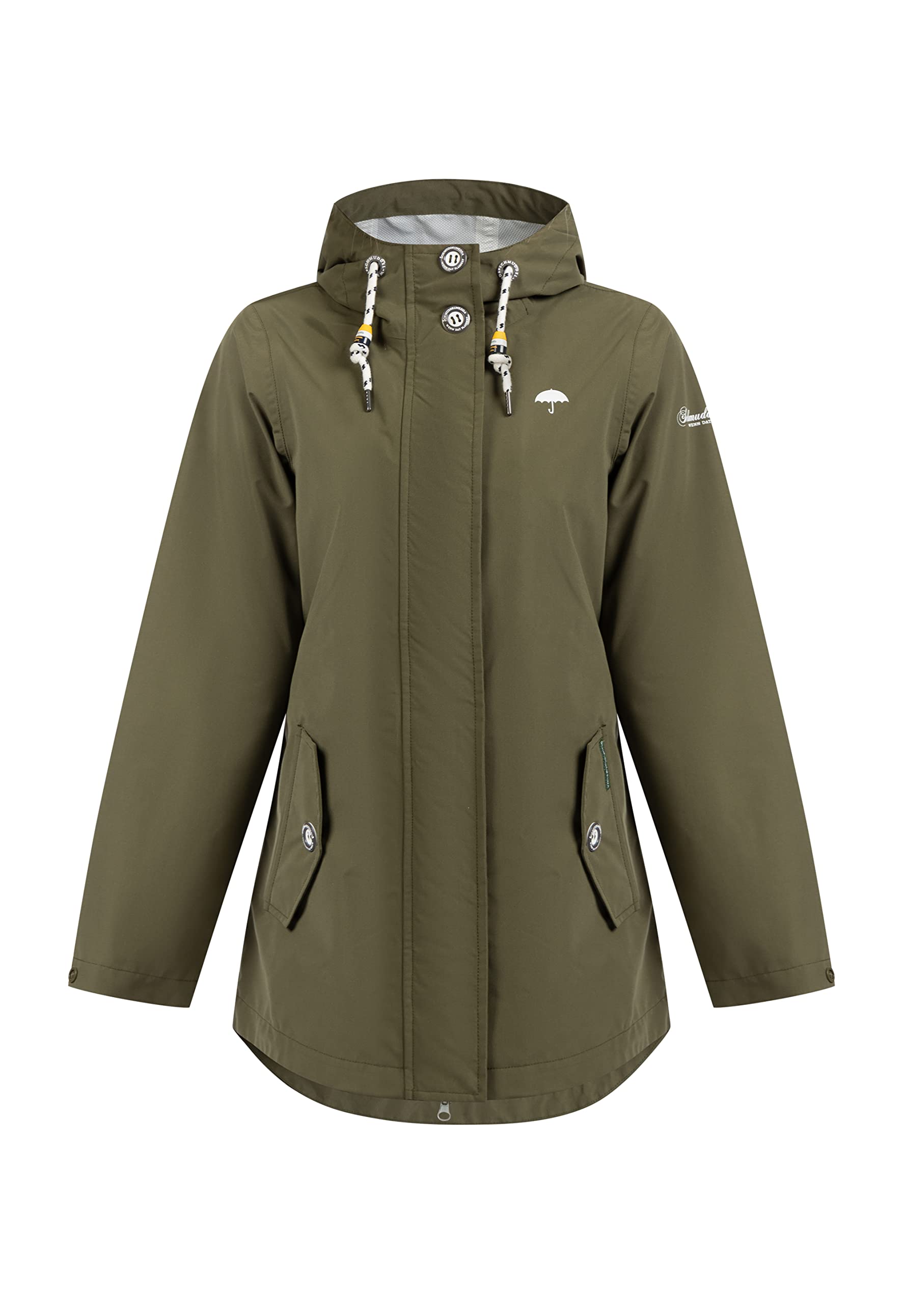 schmuddelwedda-damen-regenjacke-aus-recyceltem-material image 1