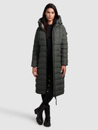 khujo-coat-simmie-foam-green-damen-steppmantel-knielang-regular-fit-mit-kapuze image 6