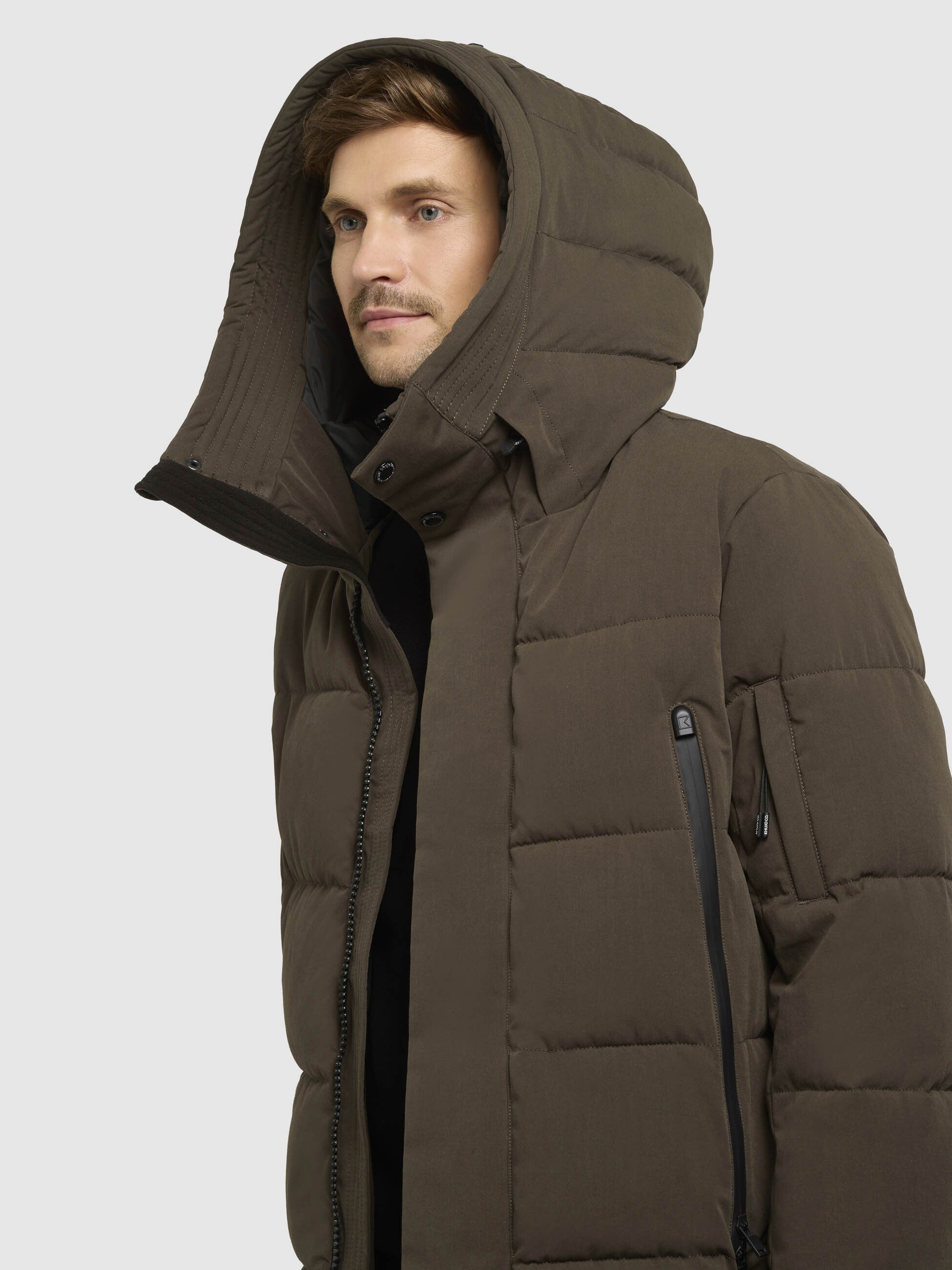 khujo-steppjacke-tato-khaki-h-ftlang-mit-kapuze image 7