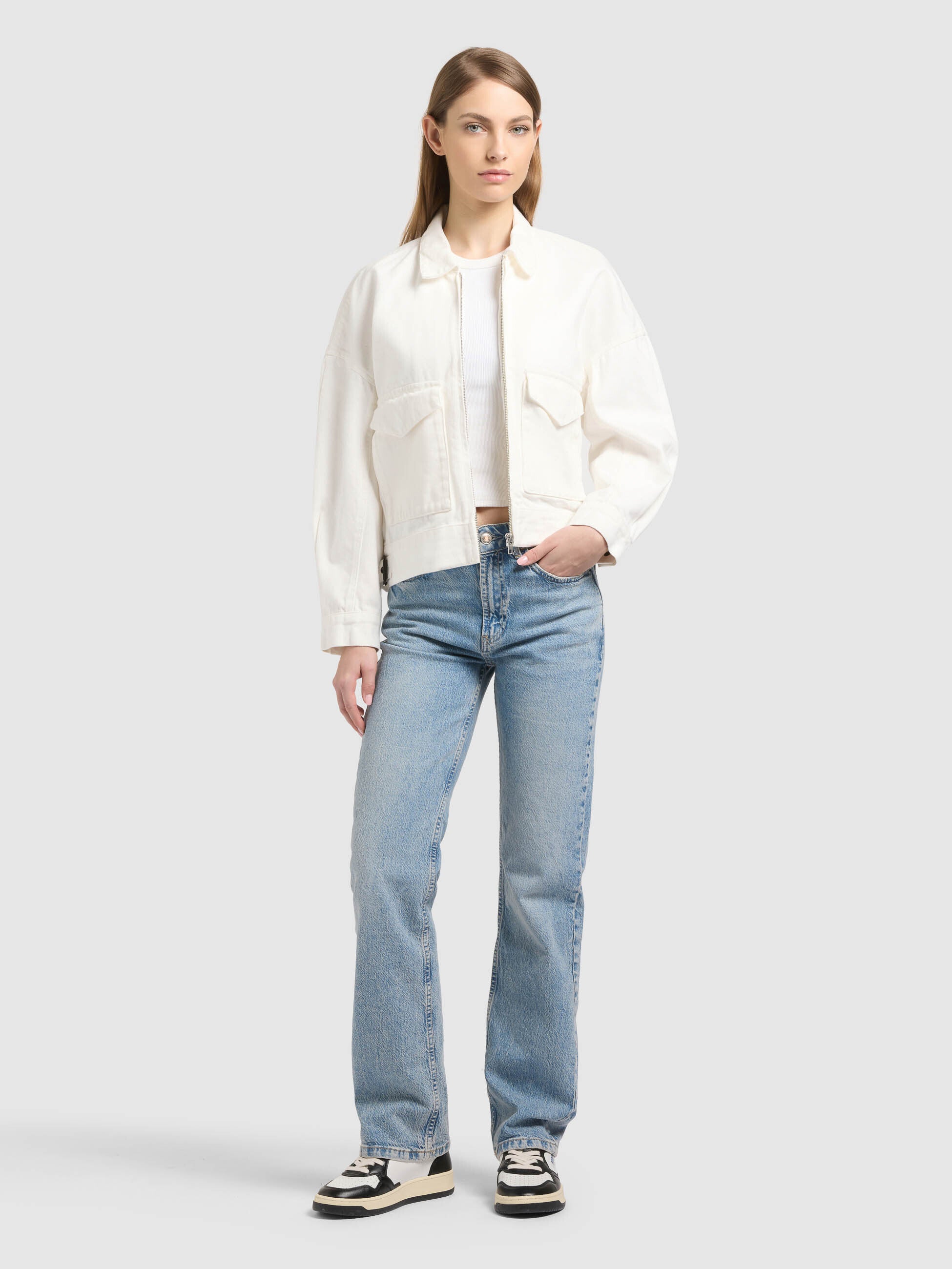 khujo-jacke-nelina-off-white-damen-jeansjacke image 2