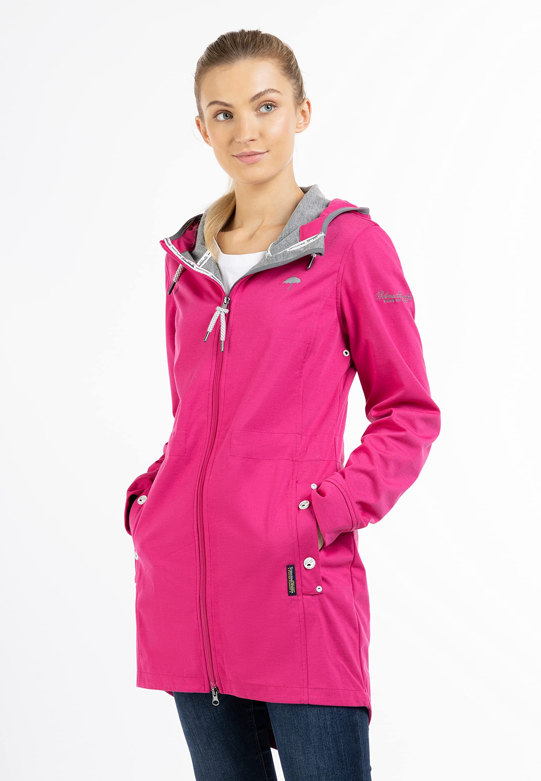 schmuddelwedda-damen-funktionsjacke-langarm-wasserdichte-longform-mit-2-wege-rei image 4