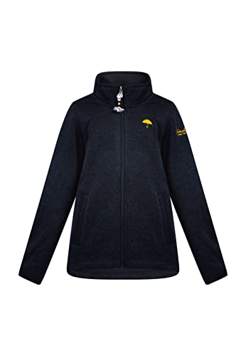 schmuddelwedda-m-dchen-strickfleecejacke-mit-stehkragen-und-fleece-innenseite image 8