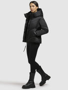 khujo-jacke-olsa-schwarz-steppjacke-regular-fit image 2
