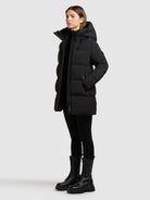 khujo-drown-matt-damen-winterjacke-schwarz-matt image 2