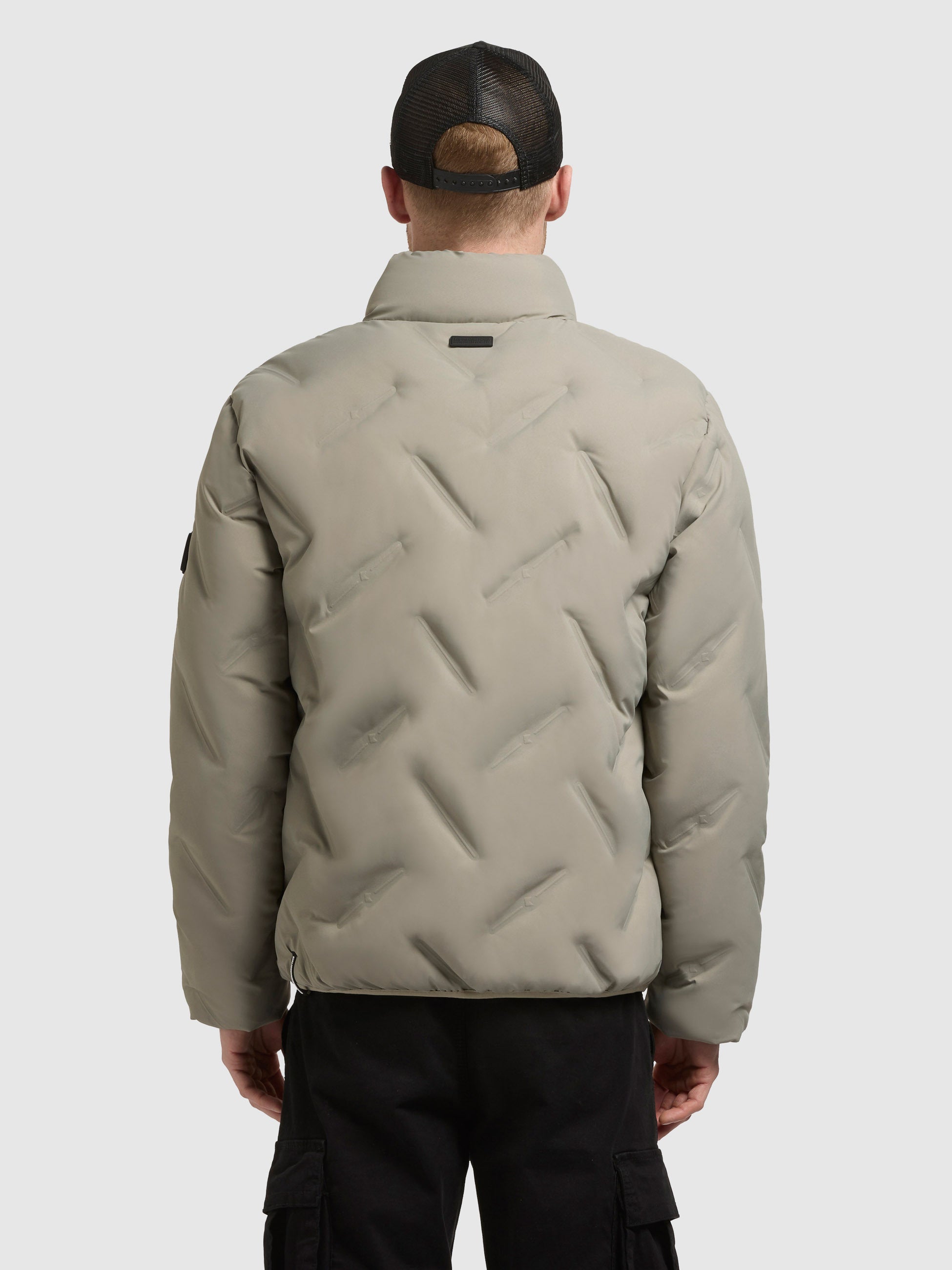 khujo-clover-damen-steppjacke-witcher-green image 3