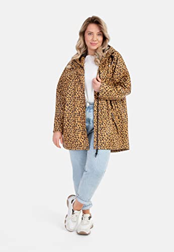 schmuddelwedda-damen-plus-size-regenmantel-mit-leoprint-3 image 8