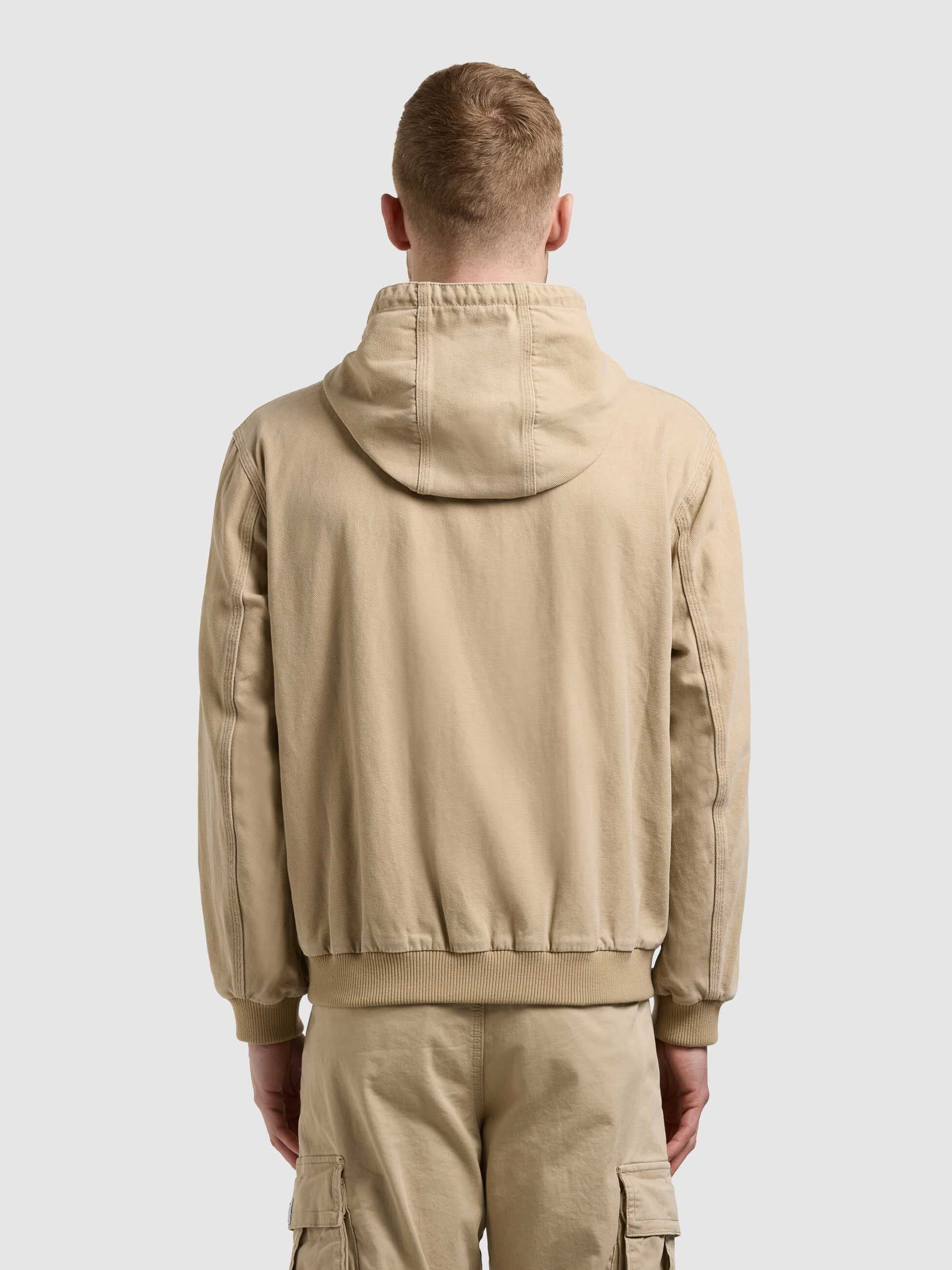 khujo-jacke-rhiis-camel-workwear-blouson-aus-baumwoll-canvas image 3