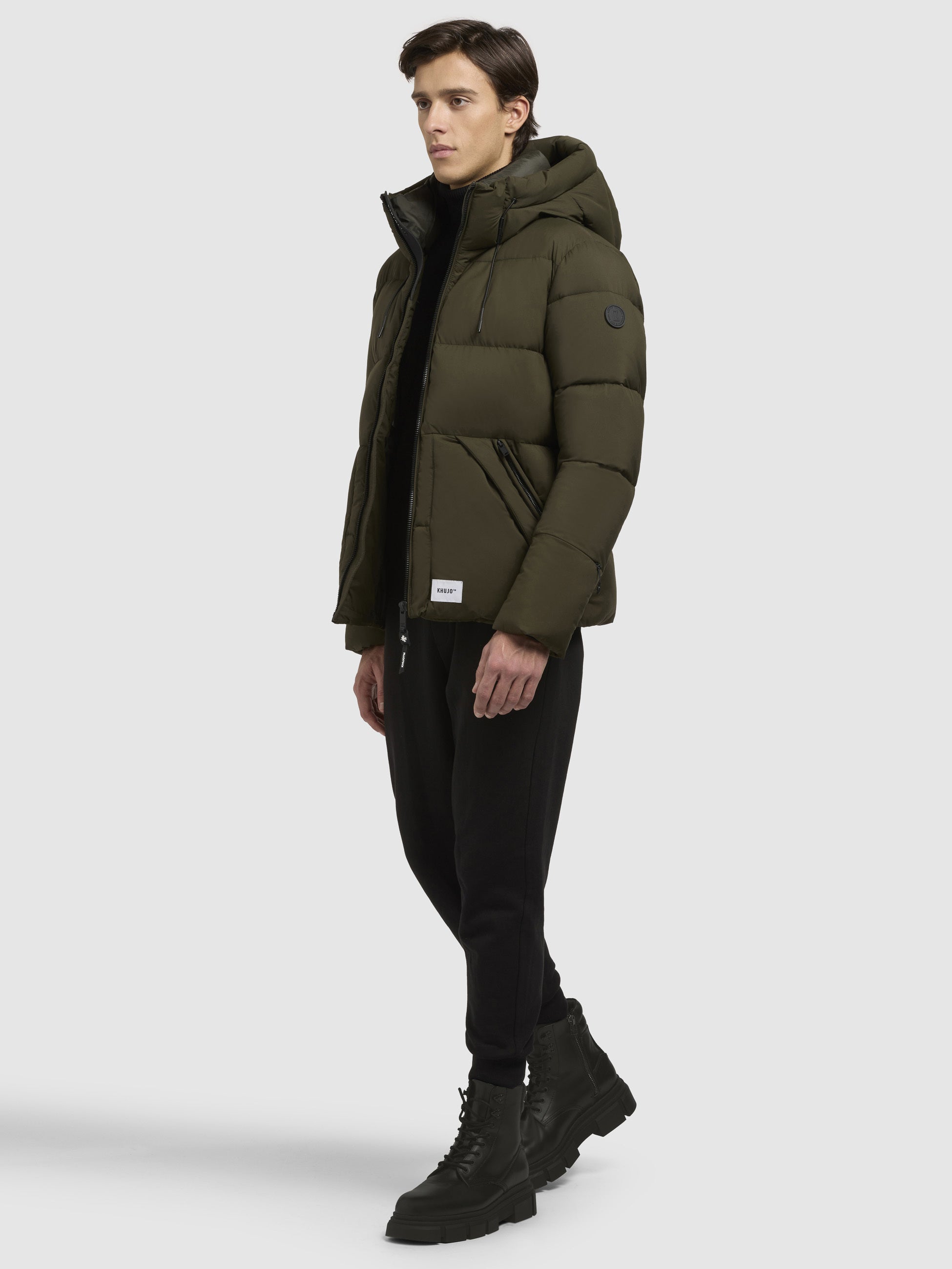 khujo-jacke-bela-matt-dunkelgr-n-wattierte-damen-winterjacke image 2