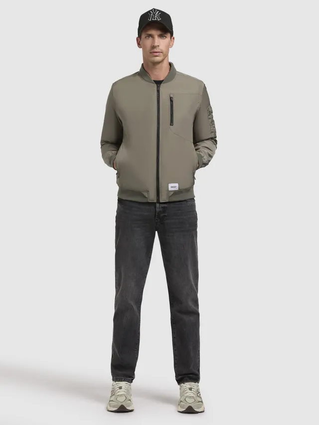 khujo-jacke-beki-graugr-n-bomberjacke-blouson-h-ftlang image 1