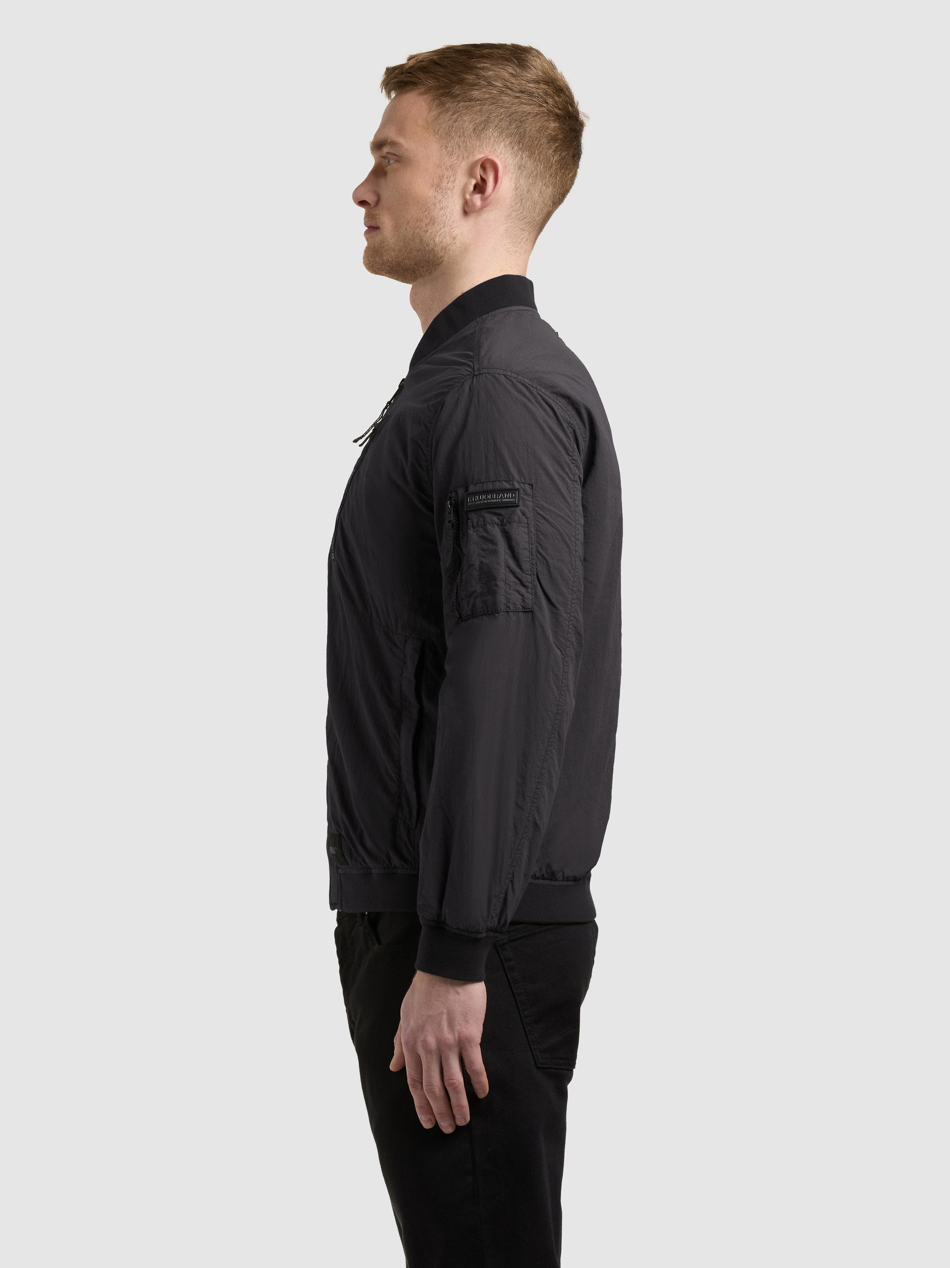 khujo-ibe-blousonjacke-black-garment-dye image 5
