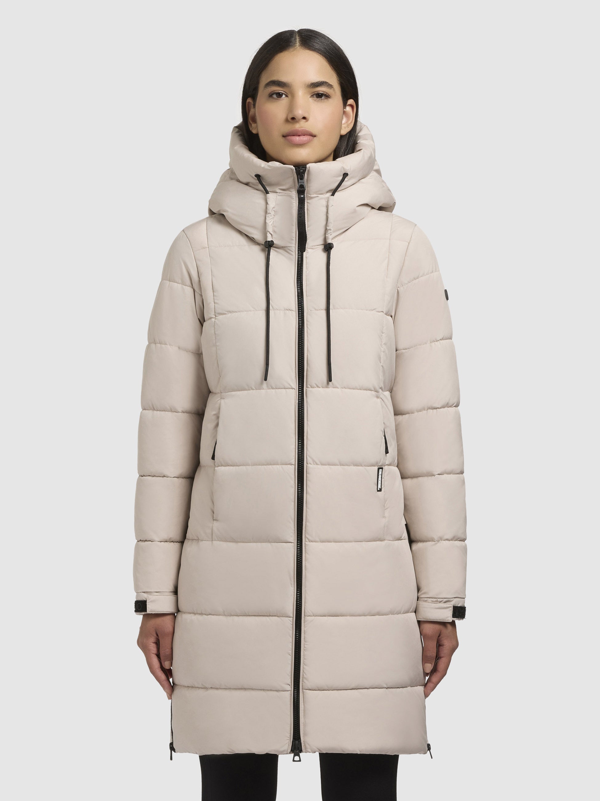 khujo-mantel-indie2-hellbeige-warm-wattierter-damen-wintermantel-2 image 4
