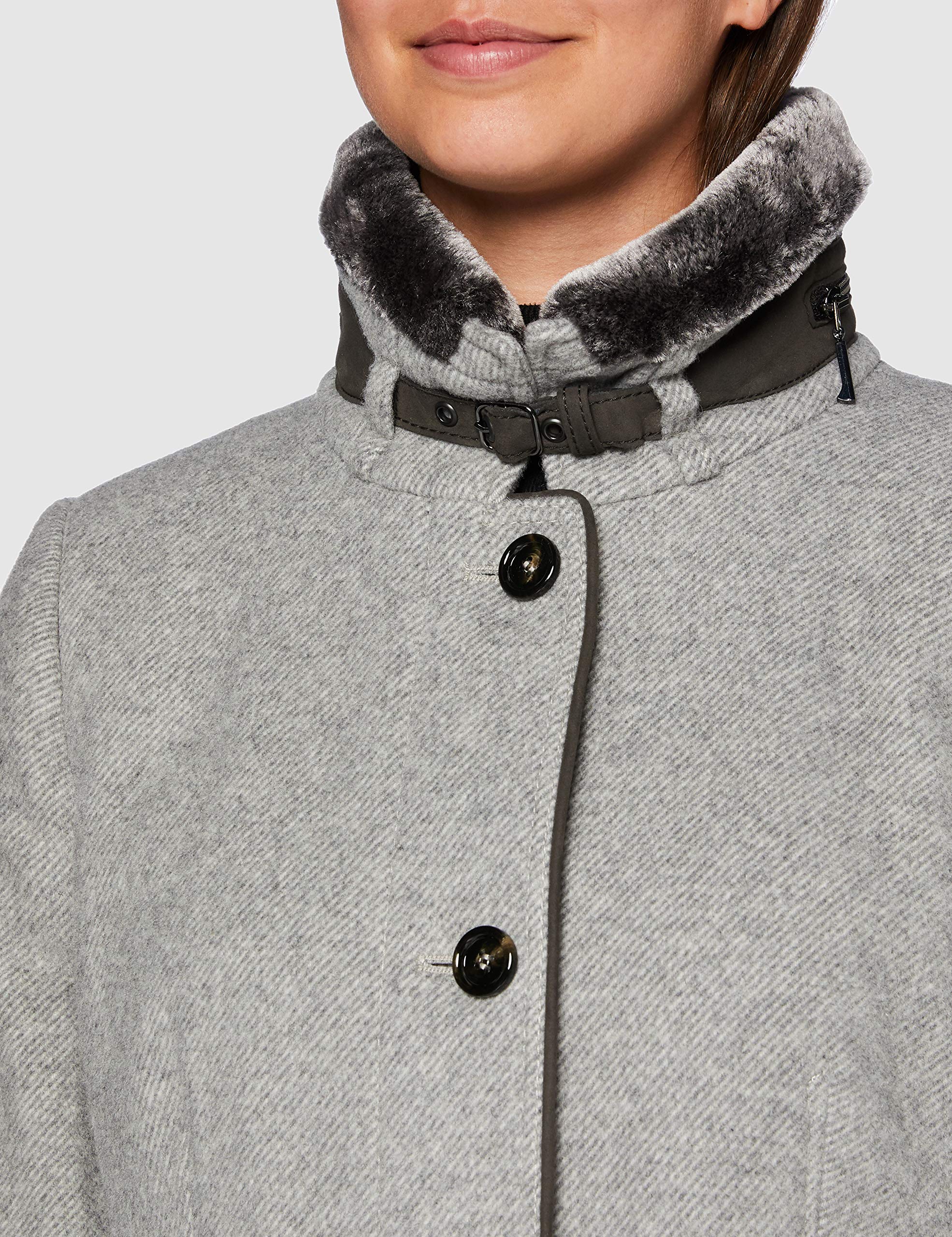 gil-bret-damen-mailand-wollmantel-light-silver-melange-gr-42 image 2