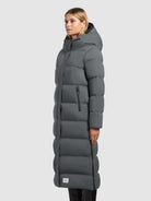 khujo-mantel-mayla3-foam-green-damen-steppmantel-wadenlang-wasserabweisend image 5