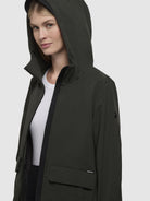 khujo-coat-layla-dunkelgr-n-wasserabweisender-kurzmantel image 7