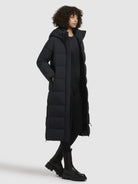 khujo-dote-matt-steppmantel-damen-dark-blue-wadenlang image 6