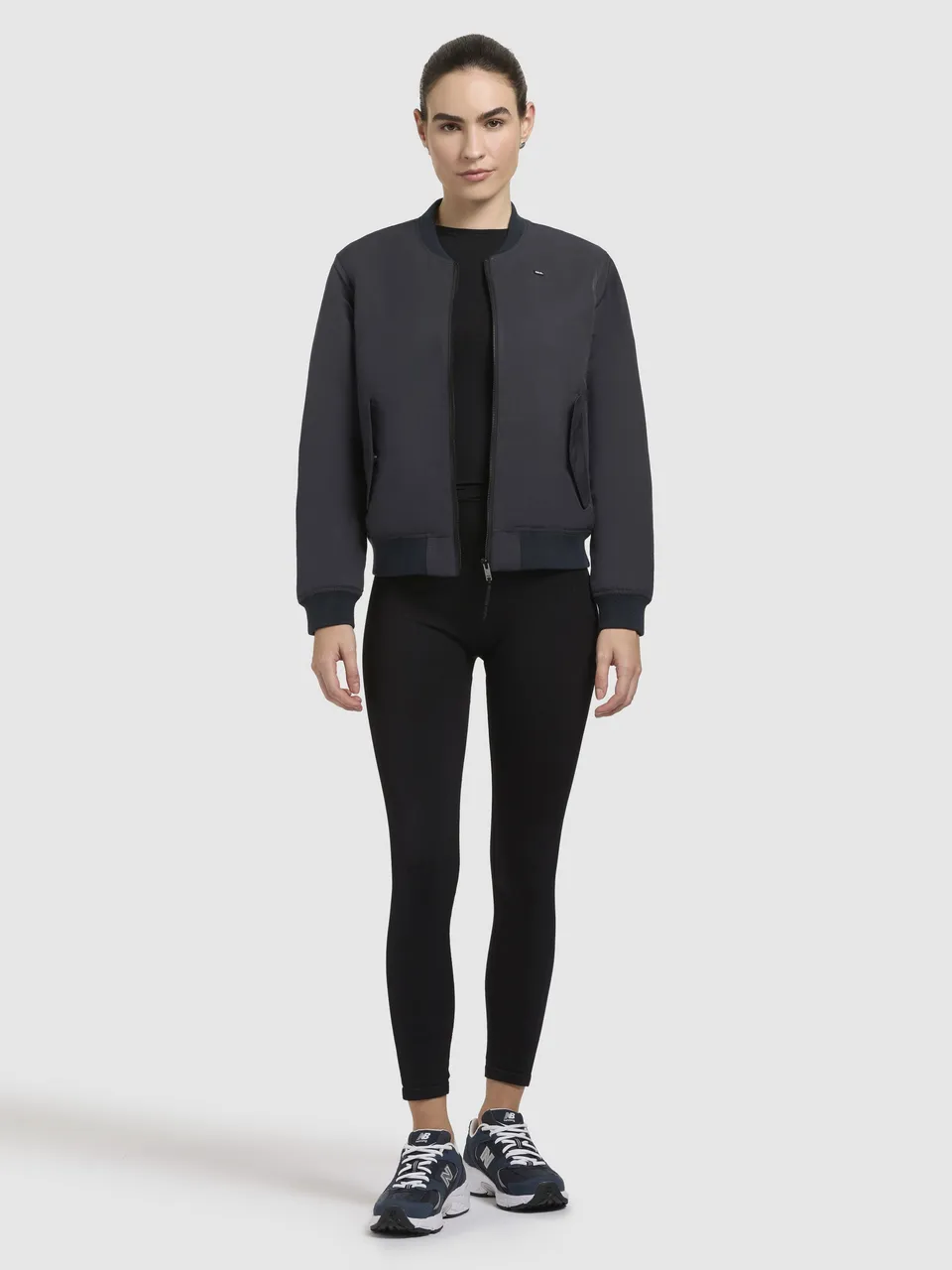 khujo-philo-damen-jacke-dark-blue-bomber-sommer-stepp image 1