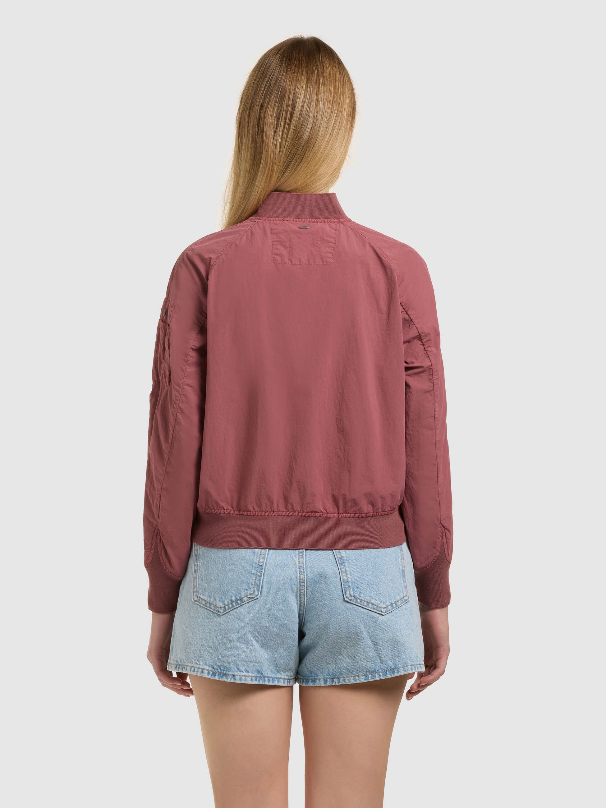 khujo-jacke-zaria-fuchsia-bomberjacke-blouson-ungef-ttert image 3