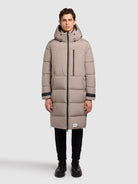 khujo-siram2-coat-greige-knielang-loose-fit image 6