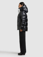 khujo-cara-damen-jacke-grau-gl-nzend image 2