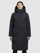 khujo-mantel-ainu-dunkelblau-damen-steppmantel-loose-fit image 4