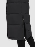 khujo-riad-mantel-dark-gray-knielanger-wattierter-damen-parka image 8