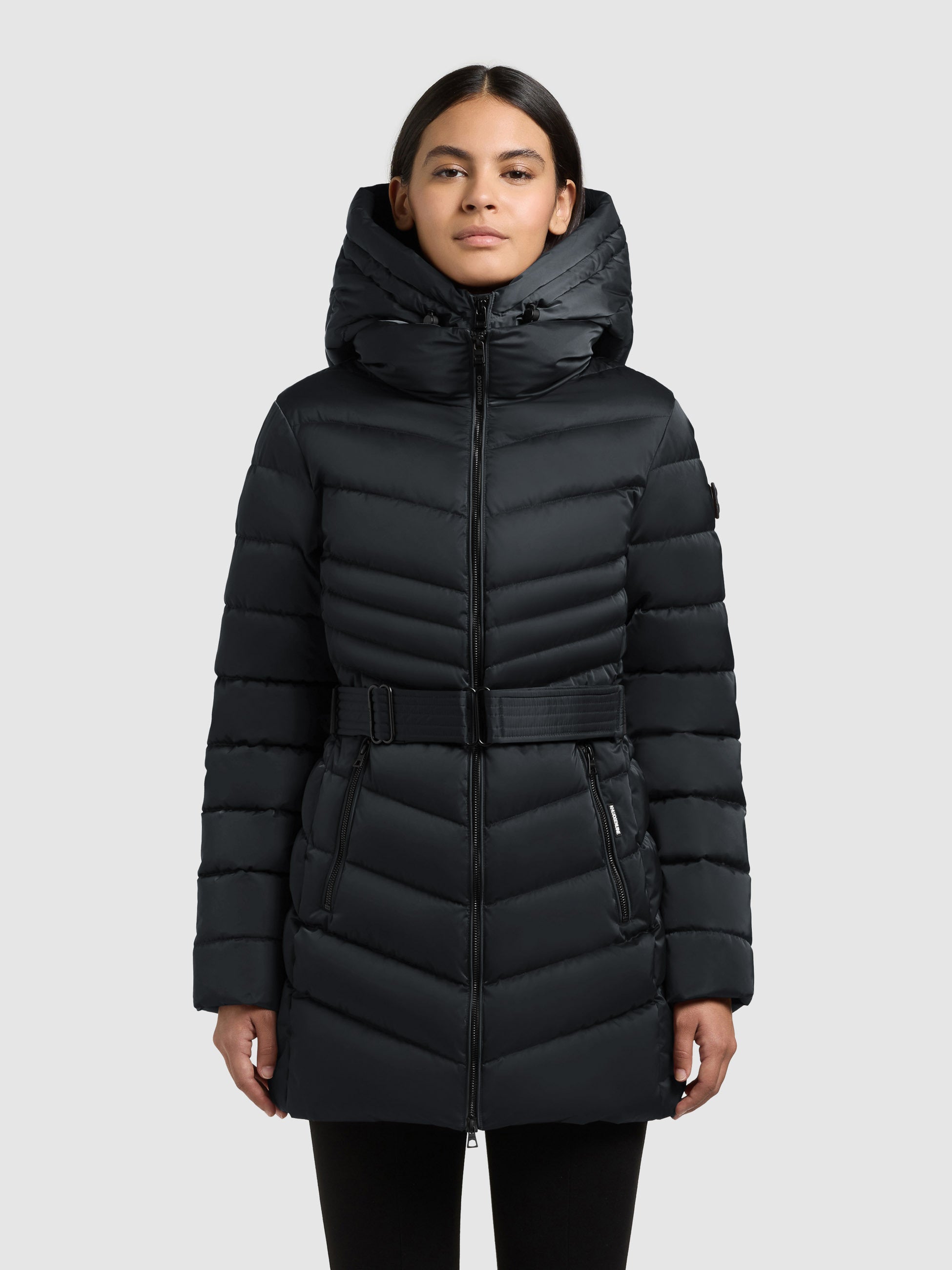khujo-jacke-kina-obrage-grey-steppjacke-mit-einsatz-und-g-rtel-damen image 4