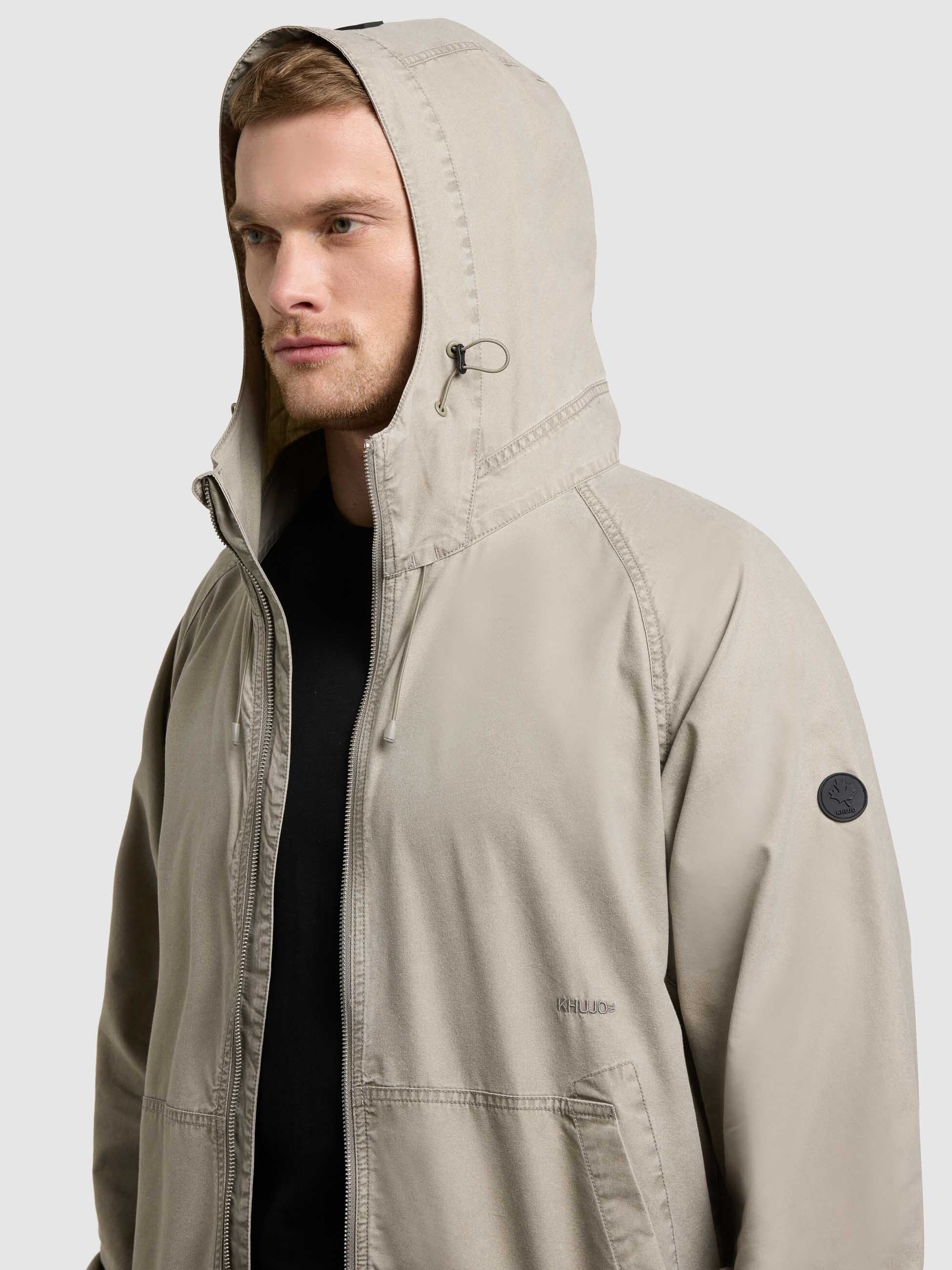 khujo-jacke-weru-light-grey-kapuzenjacke-blouson-aus-baumwollmix image 8