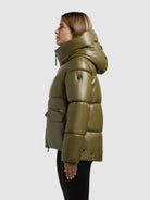 khujo-jacket-aurora-olive-steppjacke-leder-look image 5