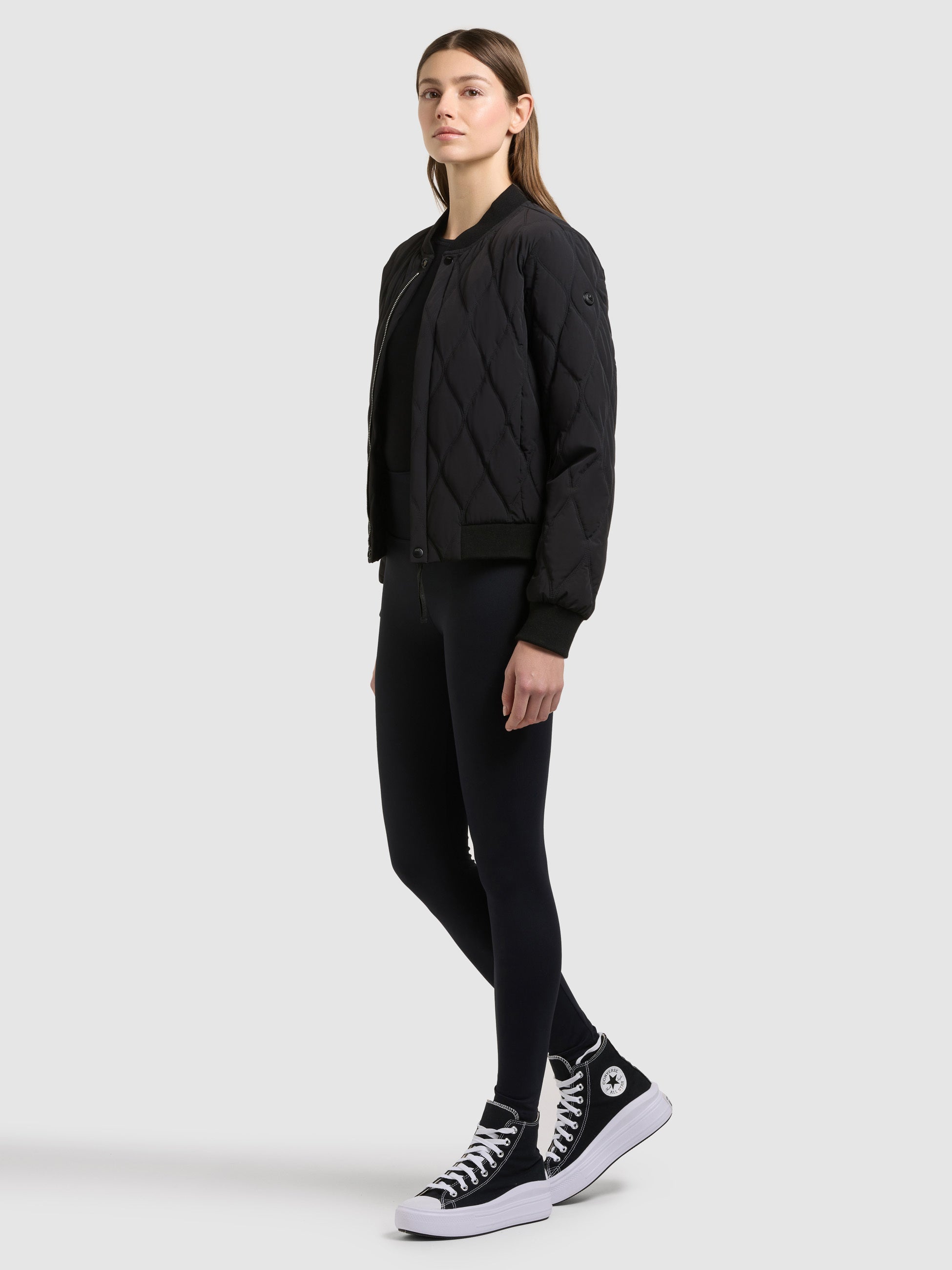 khujo-jacke-feen2-black-damen-steppjacke-kurz-regular-fit image 2