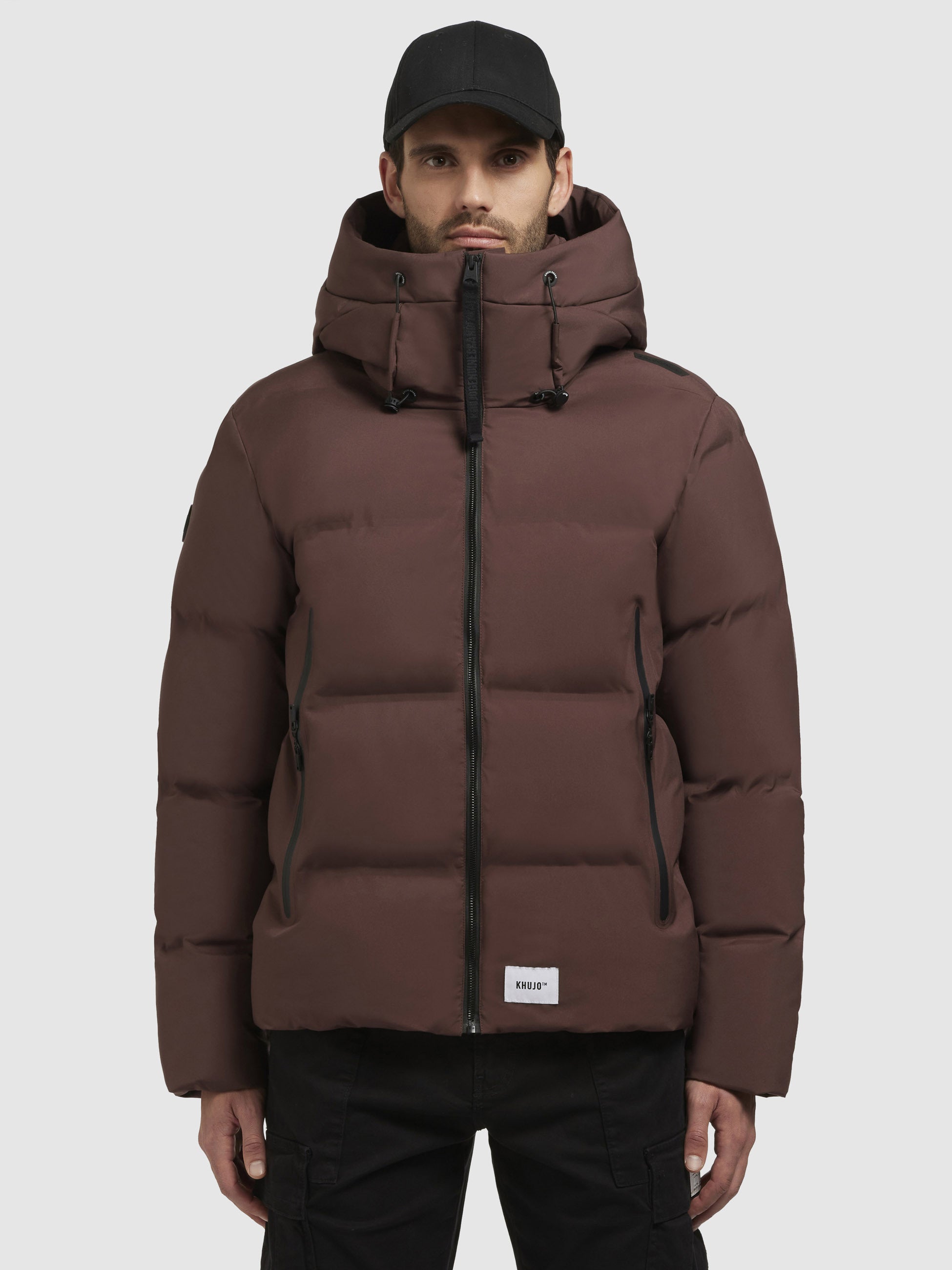 khujo-wesh2-jacke-weinrot-h-ftlang-gesteppt-mit-kapuze-und-rucksacktr-gern image 4