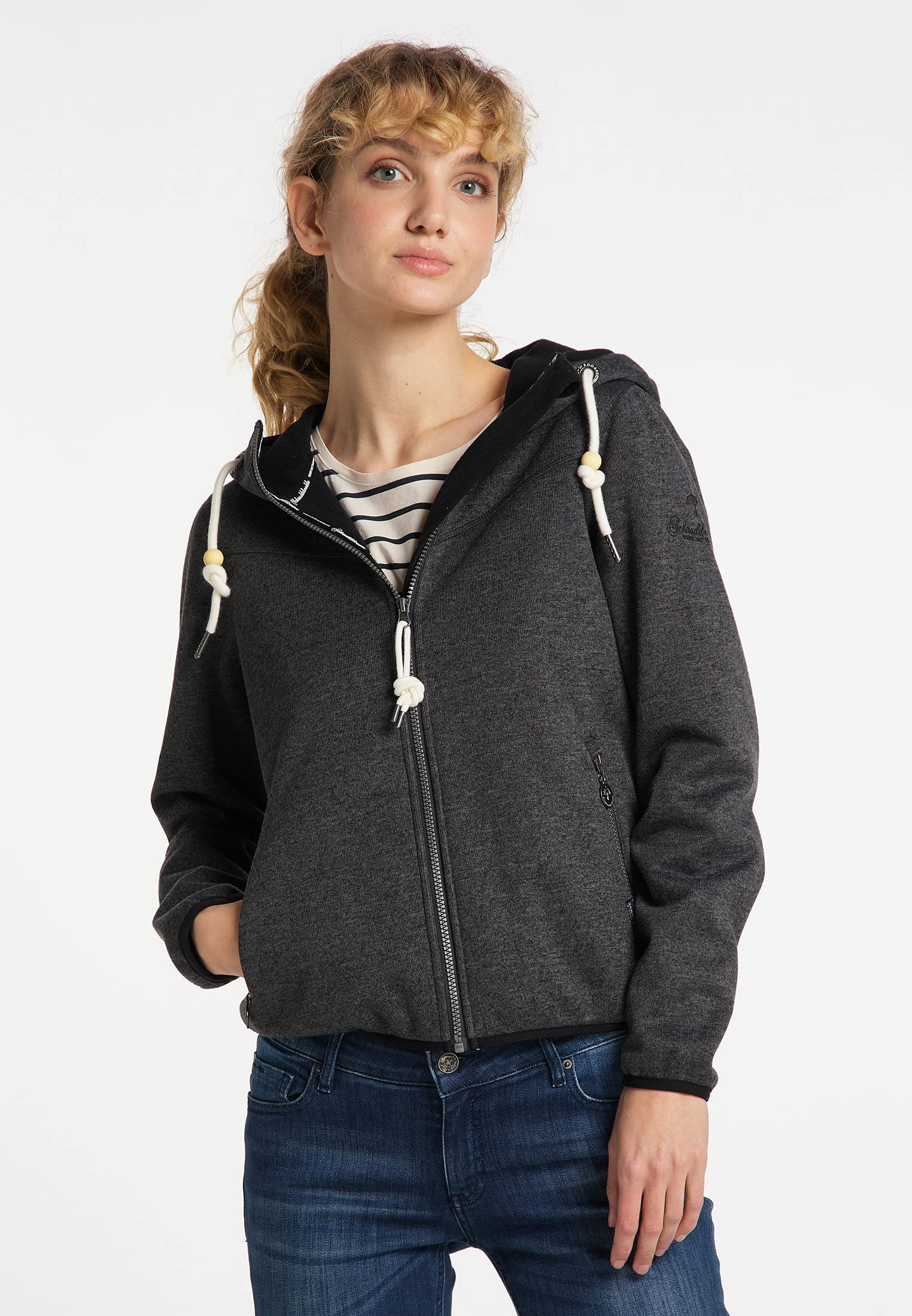 schmuddelwedda-damen-strickfleecefunktionsjacke-warme-midlayer-jacke image 4