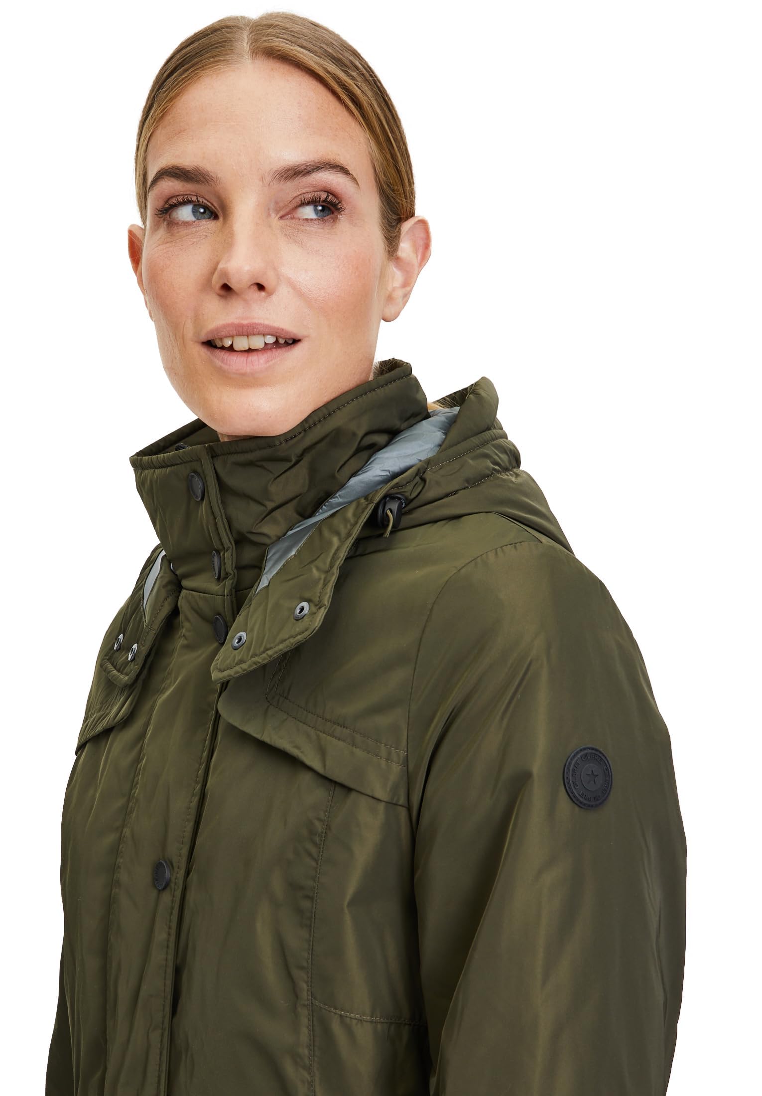 gil-bret-damen-jacke-popeline-9165-6215-7170-black-olive-44-eu image 2