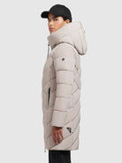 khujo-mantel-darka-hellbeige-damen-steppmantel-regular-fit image 5