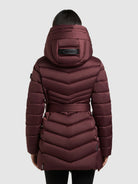 khujo-kina-damen-steppjacke-moscato-red image 3