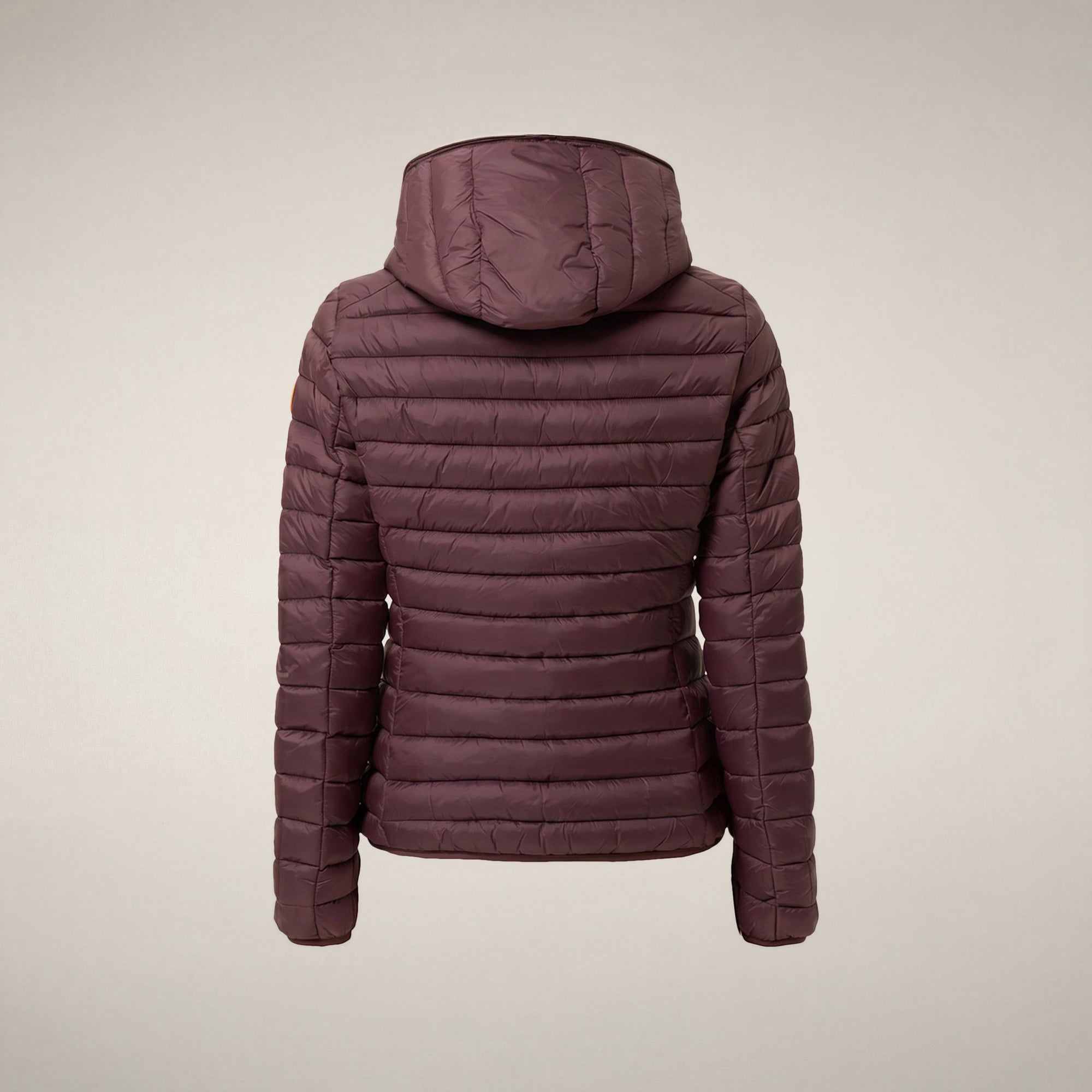 save-the-duck-daisy-damen-steppjacke-bordeaux-schwarz image 4
