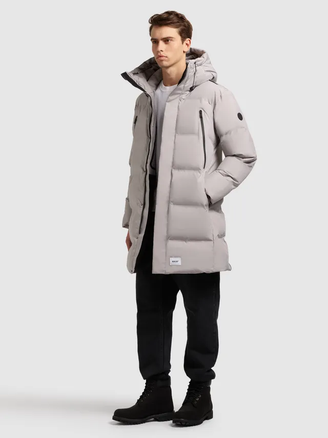 khujo-mantel-morse3-blizzard-grey-damen-winter-steppmantel-mit-rucksacktr-gern image 1
