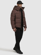 khujo-wesh2-steppjacke-weinrot-damen-h-ftlang-mit-kapuze image 2
